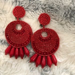 Women’s clip on earrings.